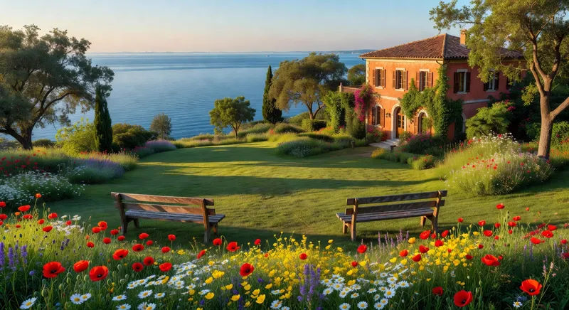 villa garden oeresund